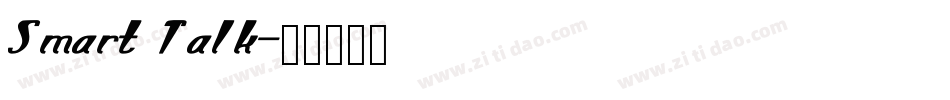 Smart Talk字体转换